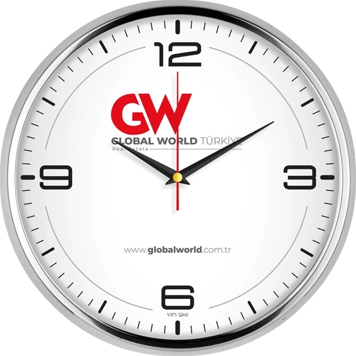 Metal Duvar Saati