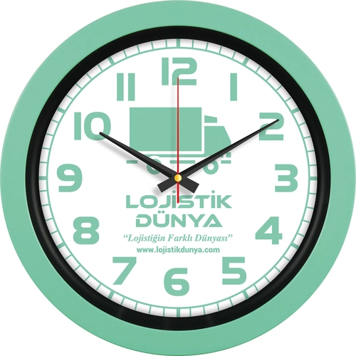V30-346-MYSL Plastik Duvar Saati
